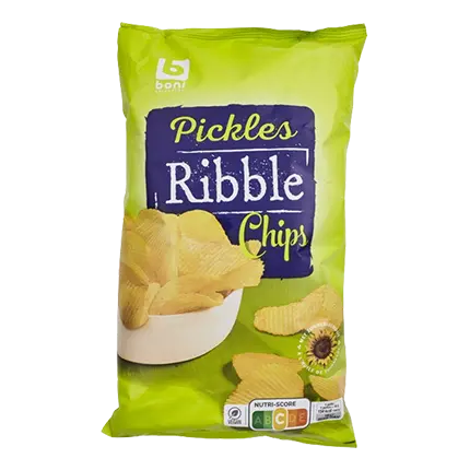 Papitas fritas con pepinillo, 200g