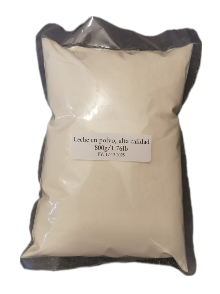 Leche en polvo, alta calidad, 800g/1.76lb