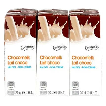 Leche con sabor chocolate, 6x200ml