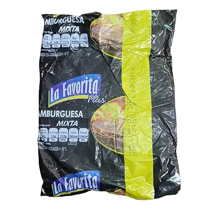 [MRK2-055] Hamburguesa mixta de res y pollo, 90g